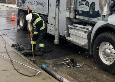 Manhole Cleanout